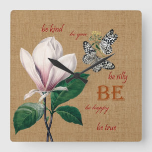 Relógio Quadrado Inspirado seja você