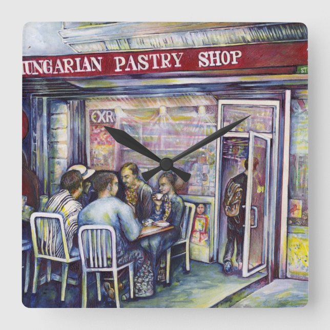 Relógio Quadrado Jocund (Frente)