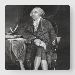 Relógio Quadrado John Adams