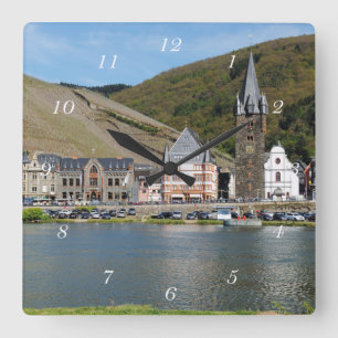 Relógio Quadrado Kues a das Mosel