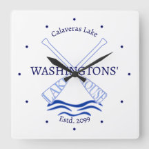 Lago House Cabin Cottage Wall Clock