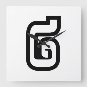 Relógio Quadrado Laos / Laos Número dois / 2 / ໒ (Canção) Laoc