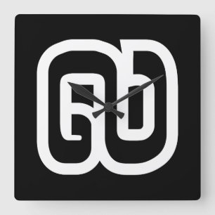 Relógio Quadrado Laos / Laos Número Nove / 9 / ໙ (Kao/Gao) Laoci