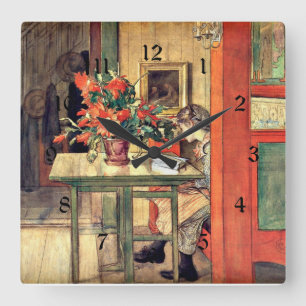 Relógio Quadrado Larsson - Leitura de Lisbeth