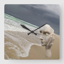 Relógio Quadrado Le Porge3, Nouvelle Aquitaine, França.