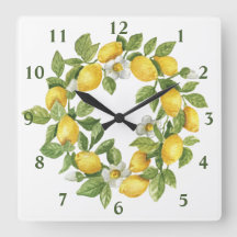 Lemons Wreath Green Yellow
