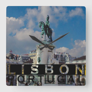 Relógio Quadrado Lisboa