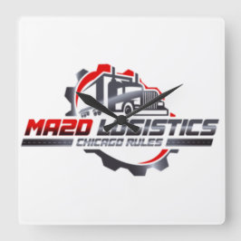 RELÓGIO QUADRADO LOGÍSTICO MÃE2D