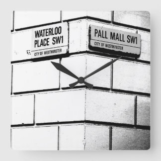 Relógio Quadrado London Corner