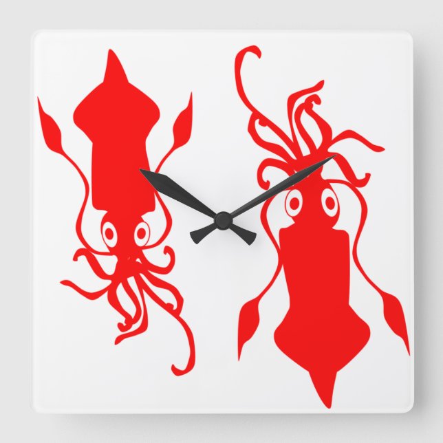 Relógio Quadrado Lula (Frente)