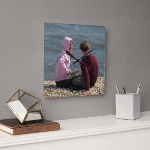 Relógio Quadrado Lyme Love.