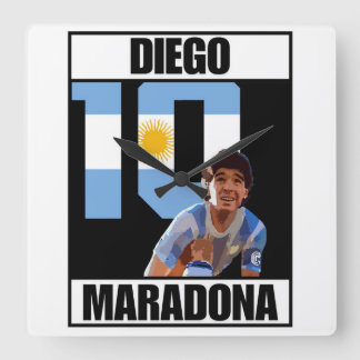 Relógio Quadrado Maradona