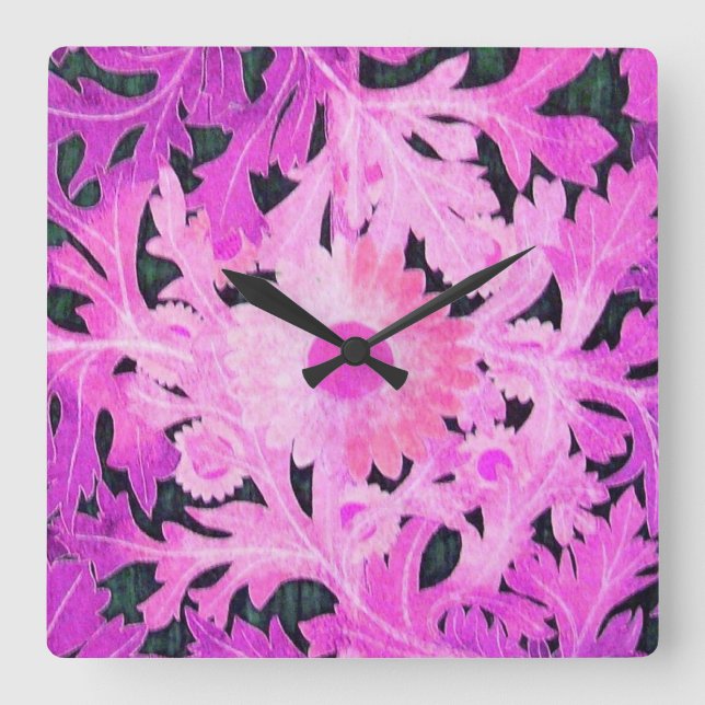 RELÓGIO QUADRADO MARGARIDA/MARGUERITE/MARGHERITA (Frente)