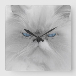 Relógio Quadrado Mau Avô de Gato Grumpy