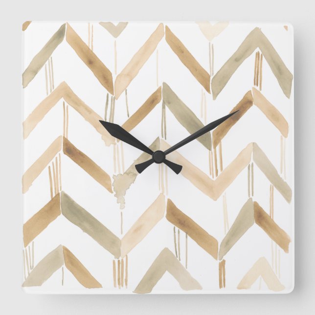 Relógio Quadrado Memórias Mombasa VII (Frente)