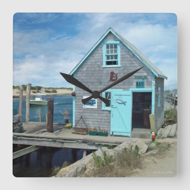 Relógio Quadrado Menemsha (Frente)