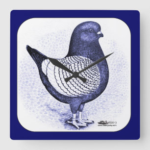 Relógio Quadrado Modena Argent