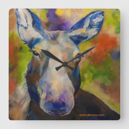 Relógio Quadrado Moosey Moose