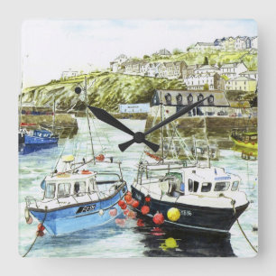 Relógio Quadrado "Mordente pulso de disparo ao mordente"