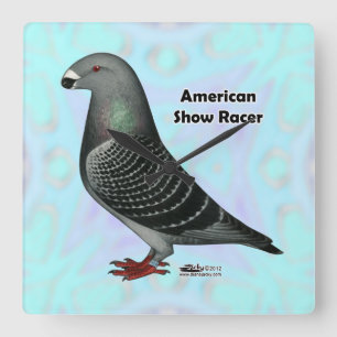 Relógio Quadrado Mostrar ASR do Racer