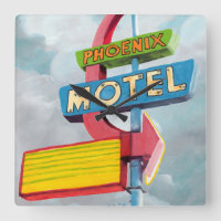 Motel de Phoenix da aguarela