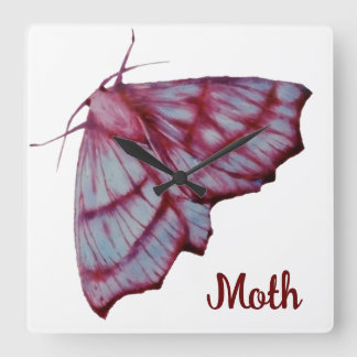 Relógio Quadrado Moth