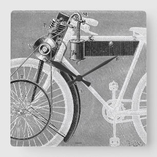 Relógio Quadrado Motocicleta de Werner, 1898