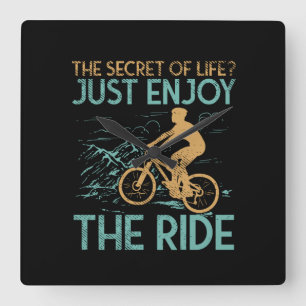 Relógio Quadrado Mountain Bike Biker