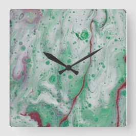 Relógio Quadrado Mountains style.