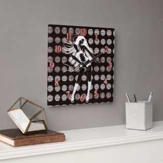 Relógio Quadrado namorada