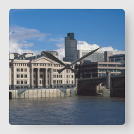 Relógio Quadrado Nat West Tower ou Tower 42 A cidade de Londres