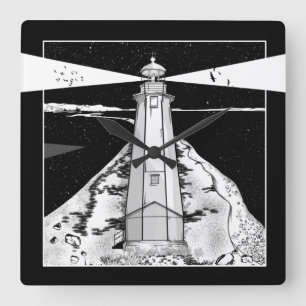 Relógio Quadrado Nelson Boulder Bank