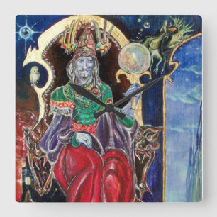 RELÓGIO QUADRADO NEUROMANCER