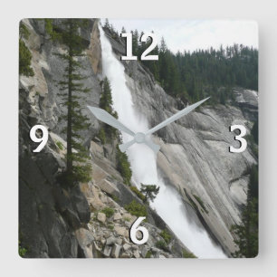 Relógio Quadrado Nevada Falls no Parque Nacional de Yosemite