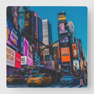 Relógio Quadrado New Yorker , NYC , Nova Iorque , Costa Leste