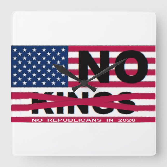 RELÓGIO QUADRADO NO KINGS (Frente)