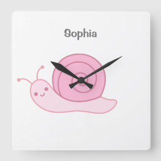 Relógio Quadrado Nome do Bebê personalizado, Enfermeiro, criança