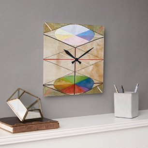 Relógio Quadrado O Cisne Nº 23 Hilma af Klint