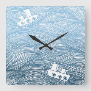 Relógio Quadrado O conto de dois navios