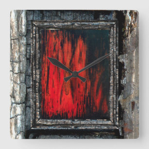 Relógio Quadrado O executor