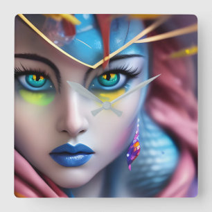 Relógio Quadrado O Hypnotist