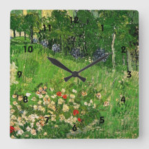 O Jardim de Daubigny. Vincent van Gogh. lindo