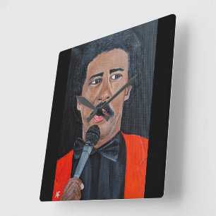 Relógio Quadrado O Pintor Comediante por Alfred Fox