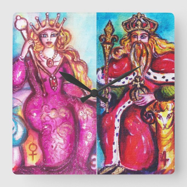 RELÓGIO QUADRADO OBJETIVOS DAS SOMBRAS PERDIDAS/EMPRESAS E DO EMPER (Frente)