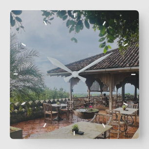 Relógio Quadrado Oferta Simples e Simples de Imagem de Foto