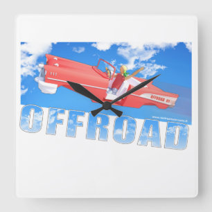 Relógio Quadrado Offroad - 01 