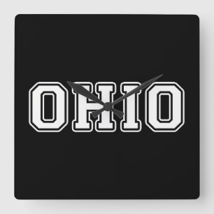 Relógio Quadrado Ohio