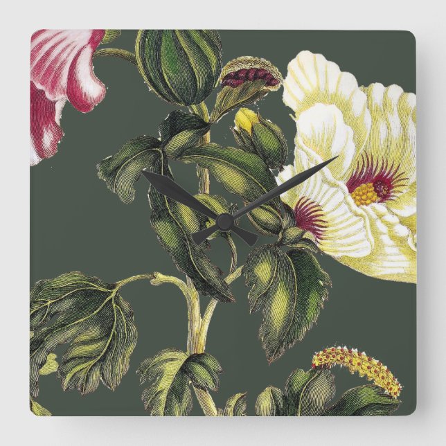 Relógio Quadrado Okra (Frente)