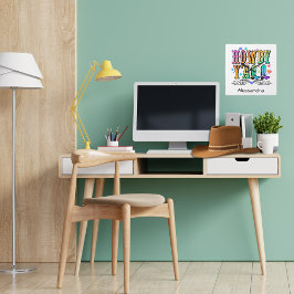 Relógio Quadrado Olá, Meninas Ocidentais