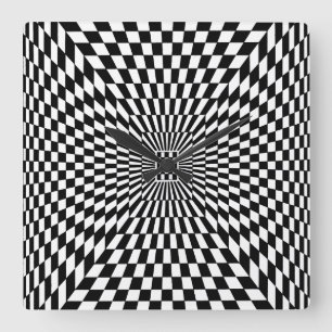Relógio Quadrado OP - Art nº 8 do Emporio Moffa